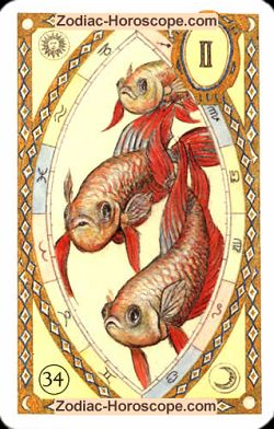 The fish, monthly Love and Health horoscope February Scorpio