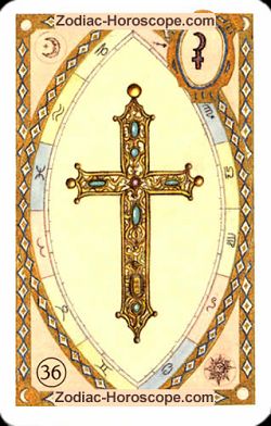 The cross, monthly Love and Health horoscope November Scorpio