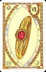 The ring astrological Lenormand Tarot
