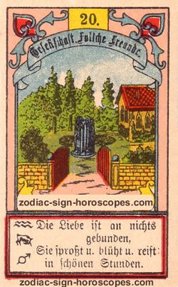 The garden, monthly Scorpio horoscope April