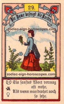 The lady, monthly Scorpio horoscope May