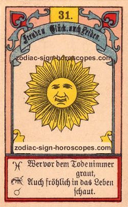 The sun, monthly Scorpio horoscope August